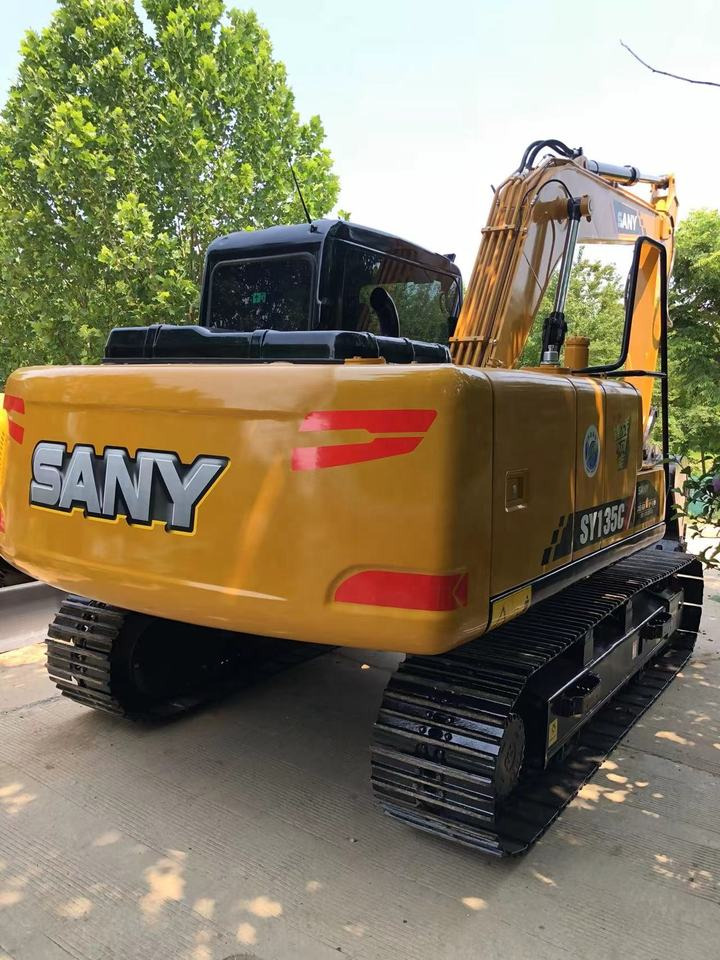 Excavator pe şenile China made original used excavator SANY SY135C used machinery for mining and construction: Foto 2