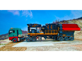 FABO MJK-110 SERIES 180-320 TPH MOBILE JAW CRUSHER PLANT - Concasor