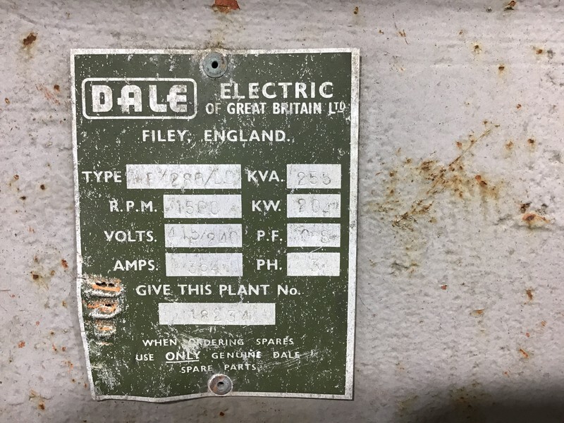 Generator electric Dale ORMAN 6QT GENERATOR 255 KVA USED: Foto 6