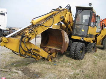 CATERPILLAR 206 BFT, 206BFT Mobilbagger / Wheel Excavator, Hammer Line, Bucket, BJ 1991, 13.500 h - Excavator pe roţi