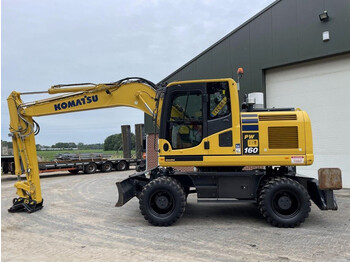 Komatsu PW 160-10 TOP CONDITION LOW HR !!! - Excavator pe roţi