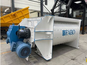 Utilaj pentru beton nou FABO Double Shaft Concrete Mixer ( Twin Shaft Mixer ): Foto 1