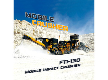 Concasor nou FABO FTI-130 MOBILE IMPACT CRUSHER 400-500 TPH | AVAILABLE IN STOCK: Foto 1