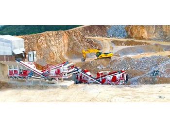 Concasor FABO PRO-150 USED MOBILE CRUSHING PLANT FOR LIMESTONE: Foto 1