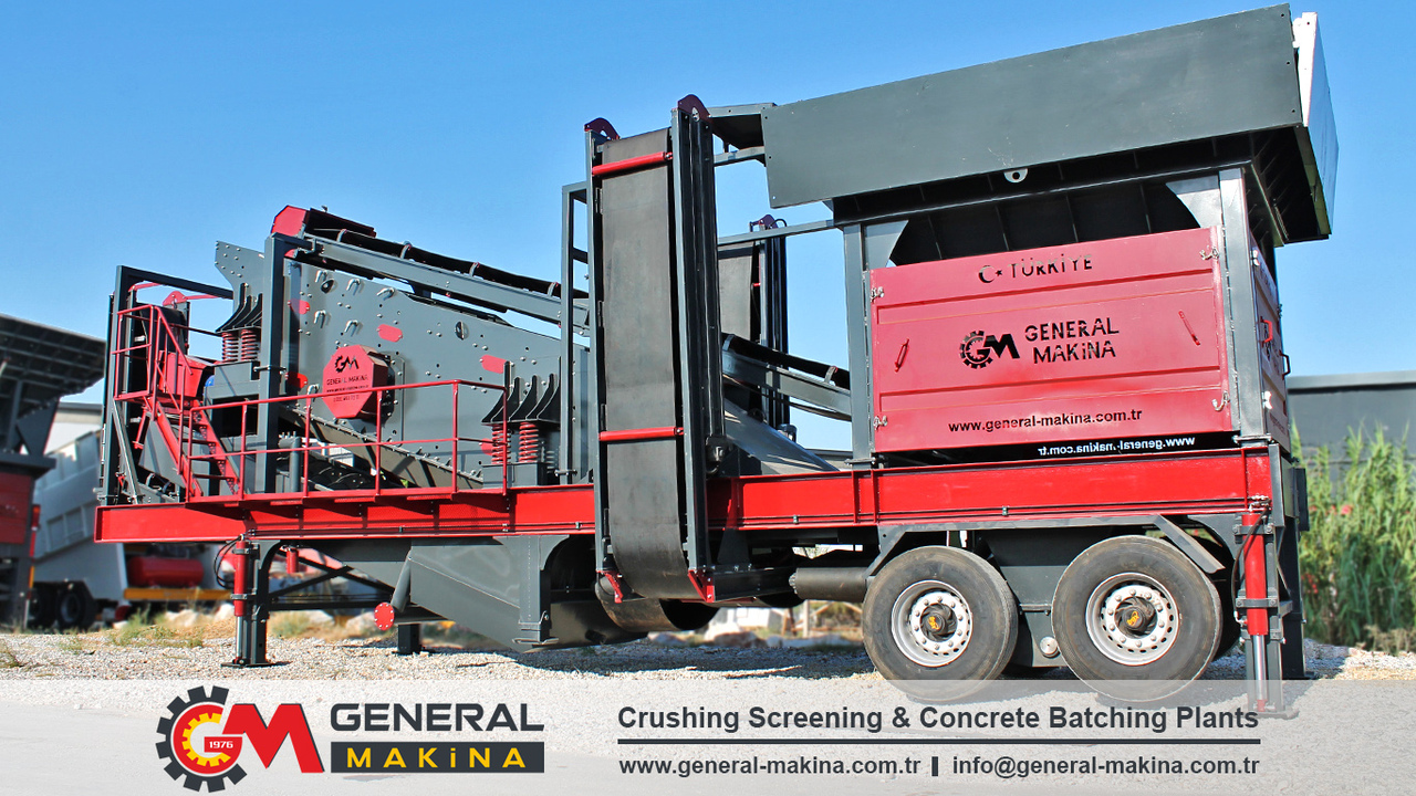 Statia de sortare nou General Makina 1240 Mobile Screening and Washing Plant: Foto 9