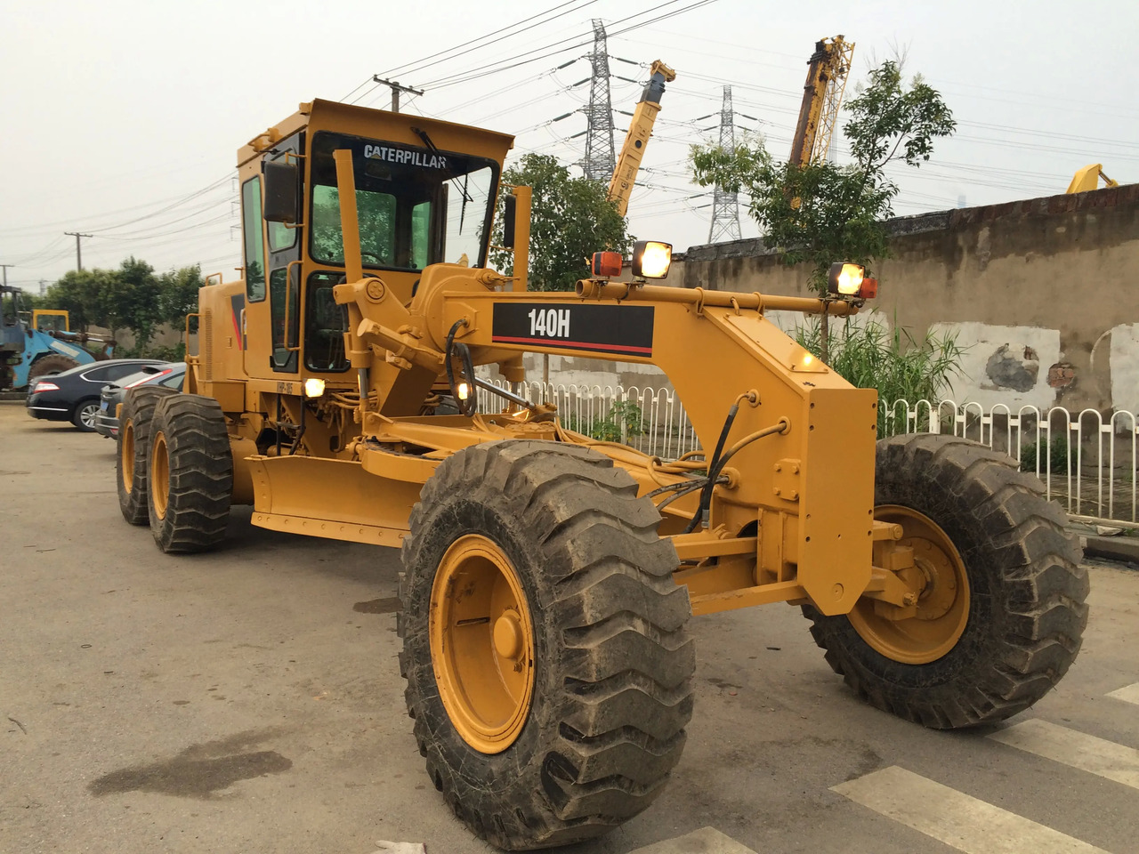 Autogreder High quality Used Cat 140H motor grader with good condition heavy equipment used motor grader CAT 140H grader: Foto 6