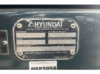 Excavator pe şenile Hyundai R210-7: Foto 5