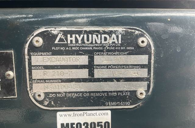 Excavator pe şenile Hyundai R210-7: Foto 5