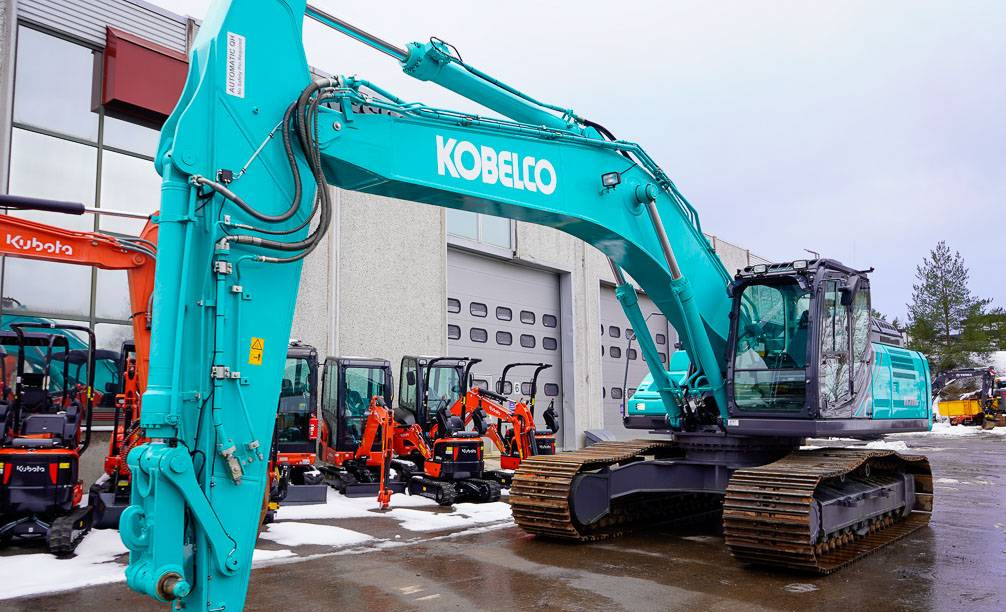 Excavator pe şenile Kobelco SK350LC-10E: Foto 3
