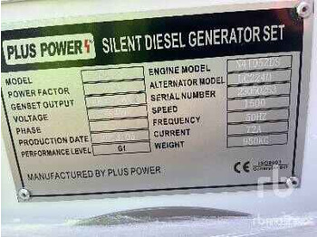 Generator electric nou PLUS POWER GF2-50 50 kVA (Unused): Foto 5