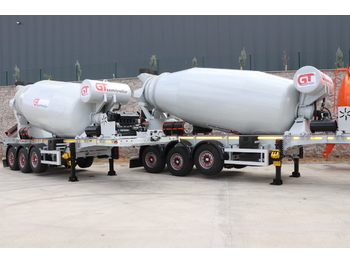 Semiremorcă betonieră GT concerete mixer semi trailer