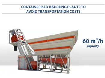 SEMIX Compact Concrete Batching Plant Containerised - Staţie de betoane