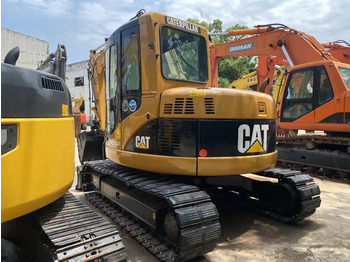 Excavator pe şenile Used caterpillar machinery CAT308C with rubber track for sale: Foto 2