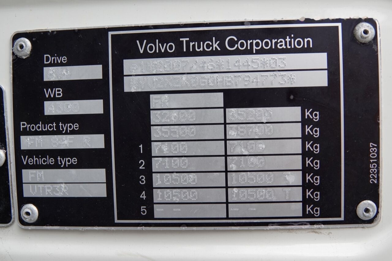 Autobetonieră Volvo FMX 450: Foto 37