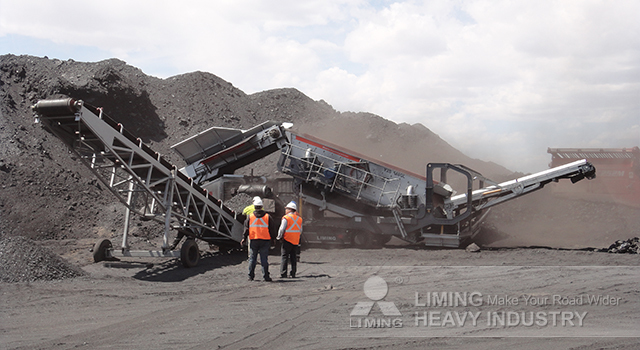 Liming Mobile Gravel Rock Vibrating Screen Plant - Statia de sortare: Foto 5