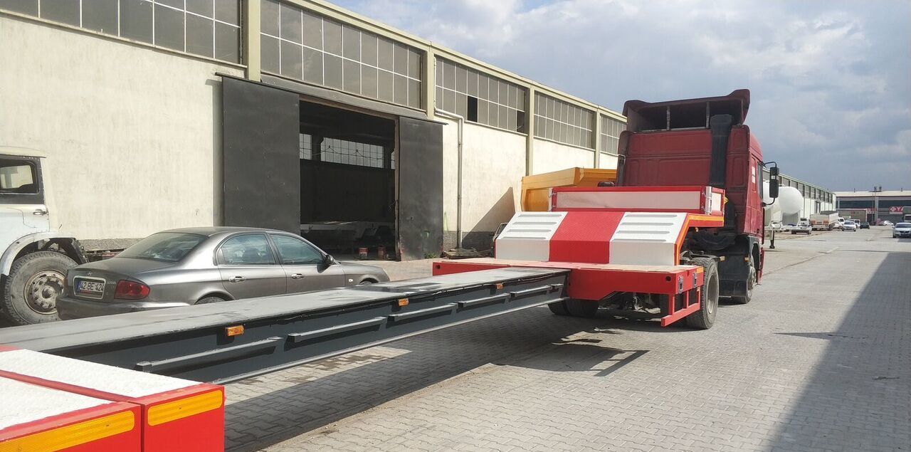 LIDER 2023 model 150 Tons capacity Lowbed semi trailer - Semiremorcă transport agabaritic: Foto 5