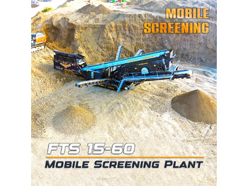 FABO FTS 15-60 MOBILE SCREENING PLANT 500-600 TPH | Ready in Stock - Concasor: Foto 1