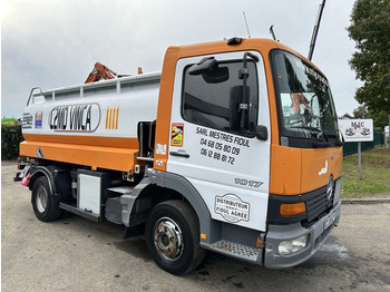 Mercedes-Benz ATEGO 1017 FUEL TANKER 6500 L - 2 COMPARTIMENTS - STEEL SPRING - MANUAL - PUMP + COUNTERS + HOSE COMPLETE - Camion cisternă: Foto 1