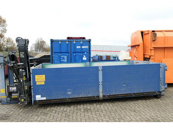 Abrollcontainer, Kran Hiab 099 BS-2 Duo  - Container abroll: Foto 2