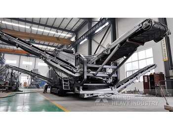 Liming Mobile Gravel Rock Vibrating Screen Plant - Statia de sortare: Foto 1