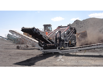 Liming Mobile Gravel Rock Vibrating Screen Plant - Statia de sortare: Foto 4