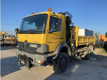 Mercedes-Benz ATEGO 1823 AK 4X4 HIAB 086 - Camion basculantă: Foto 1