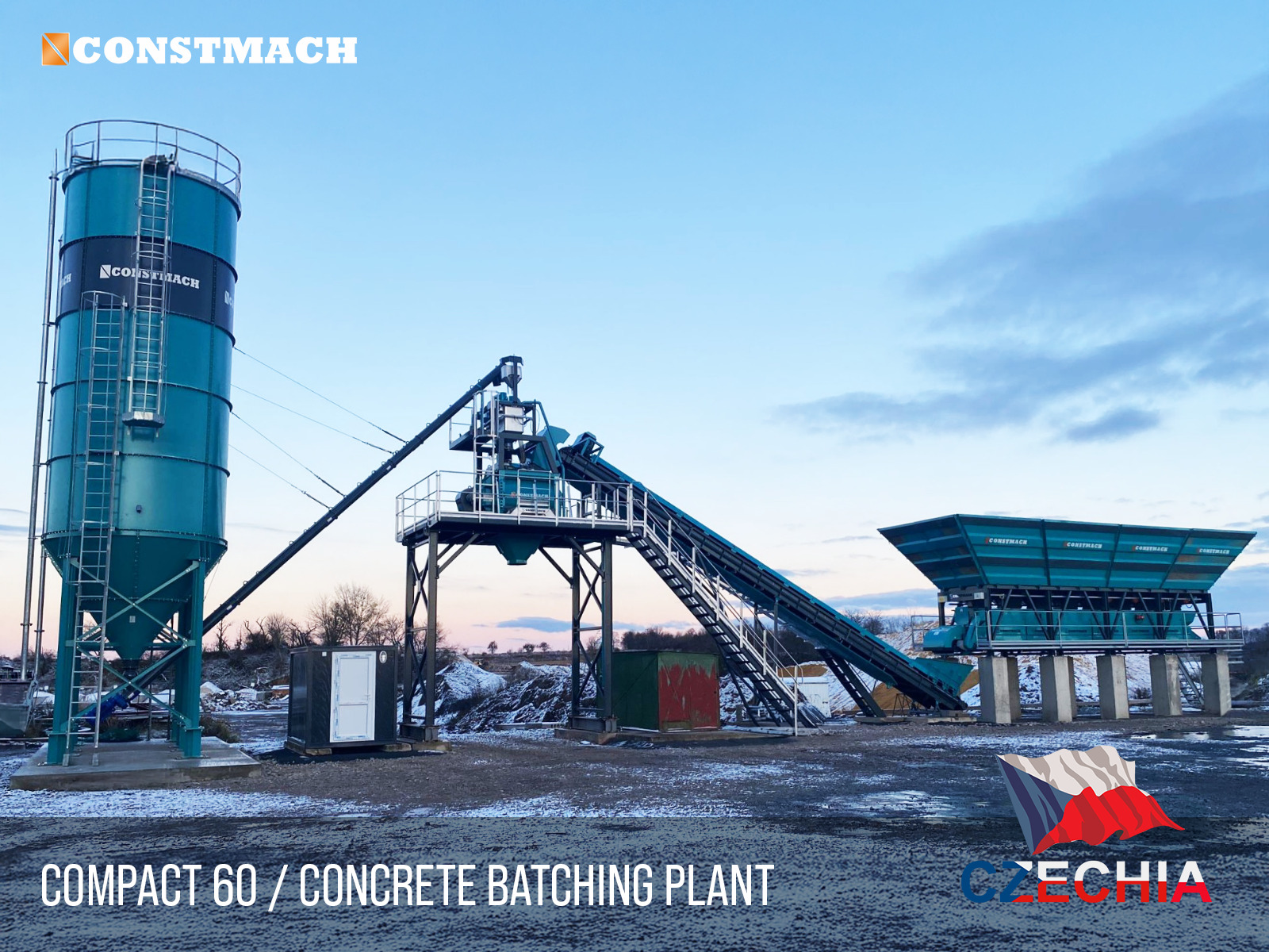 Constmach Concrete Batching Plants & Crushing and Screening Plants - Utilaje constructii - An: 2025, noul undefined: Foto 1