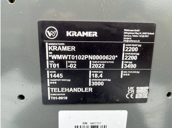 Încărcător pe roți telescopic Kramer 1445: Foto 2