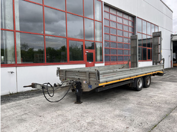 Remorcă transport agabaritic pentru transport de utilaje grele Möslein TTS 13 Schwebheim  13 t Tandemtieflader: Foto 3