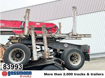 Remorcă transport busteni DOLL