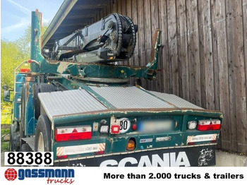 Remorcă transport busteni