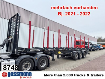 Semiremorcă transport busteni SCHWARZMÜLLER