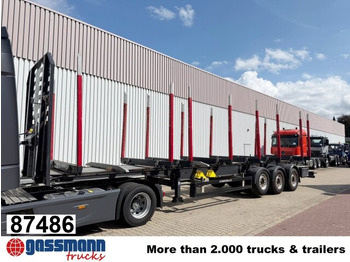 Semiremorcă transport busteni SCHWARZMÜLLER