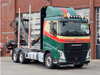 Camion forestier, Camion cu macara Volvo FH 13.540 6x4 - HIAB / Loglift F125Z 80 Crane - Krane - Grua year 2019: Foto 3