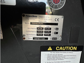 Mașină de măturat industrială hako powerboss PB-45-LPUK Naitilus: Foto 2