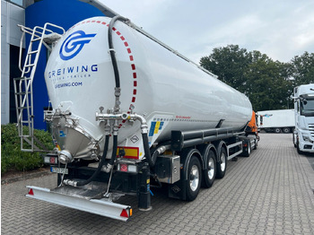 Semiremorcă siloz Feldbinder KIP 60.3, MIETE / MIETKAUF, NEU Feldbinder KIP 60.3, elektr. hydr. Kippvorrichtung, wie NEU: Foto 2