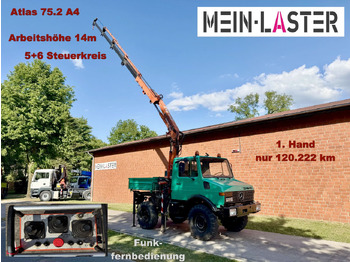 Camion cu macara UNIMOG U1200