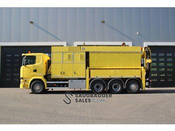 Maşină pentru vidanjări Scania R580 V8 RSP 3 Turbine Saugbagger: Foto 2