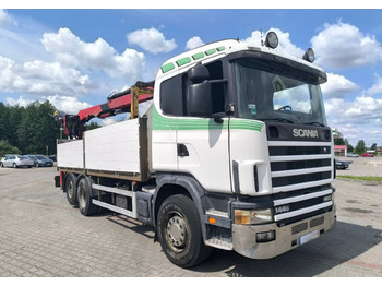 Camion platformă SCANIA 144