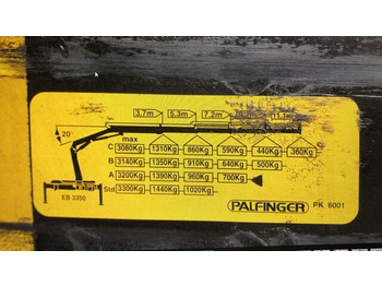 Camion cu macara, Camion furgon Renault D 180.75 4x2 D 180.75 4x2 mit Kran Palfinger PK6001: Foto 4 Camion cu macara, Camion furgon Renault D 180.75 4x2 D 180.75 4x2 mit Kran Palfinger PK6001: Foto 4