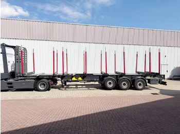 Semiremorcă transport busteni Schwarzmüller 3-Achs Holzauflieger 3-Achs Holzauflieger, Liftachse, MEHRFACH VORHANDEN!: Foto 4 Semiremorcă transport busteni Schwarzmüller 3-Achs Holzauflieger 3-Achs Holzauflieger, Liftachse, MEHRFACH VORHANDEN!: Foto 4