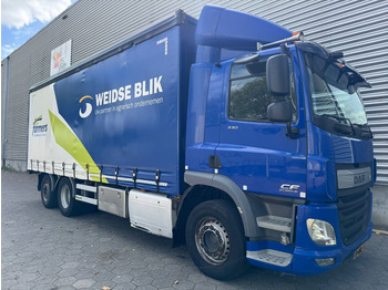 Camion cu prelată DAF CF 330 / 6X2 / Kooiapp / NL Truck: Foto 2