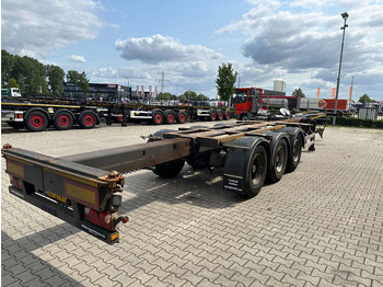 Semiremorcă transport containere/ Swap body Pacton FLEX XL 45FT HC multi (2x extendable), liftaxle, SAF + DRUM, NL-chassis: Foto 5