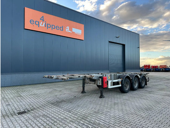 Semiremorcă transport containere/ Swap body VAN HOOL 20'/30'