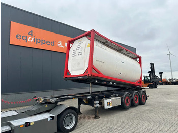 Semiremorcă transport containere/ Swap body VAN HOOL 20'