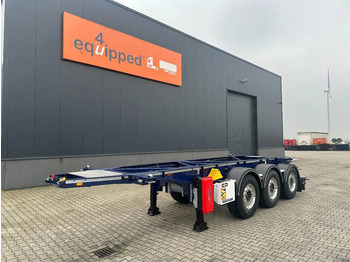 Semiremorcă transport containere/ Swap body VAN HOOL 20'