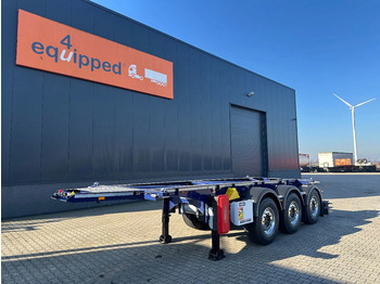 Semiremorcă transport containere/ Swap body VAN HOOL 20'