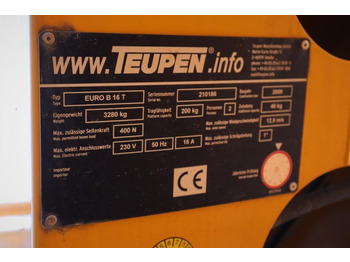 Camion cu nacela Teupen EURO B16T As-Is, Driving Licence B/3, Diesel, 16m: Foto 5 Camion cu nacela Teupen EURO B16T As-Is, Driving Licence B/3, Diesel, 16m: Foto 5