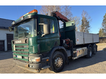 Camion transport auto SCANIA P124