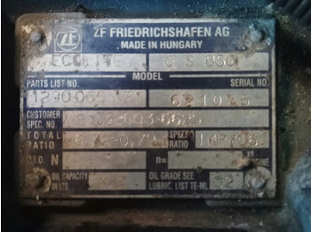 Cutie de viteze MAN TGL